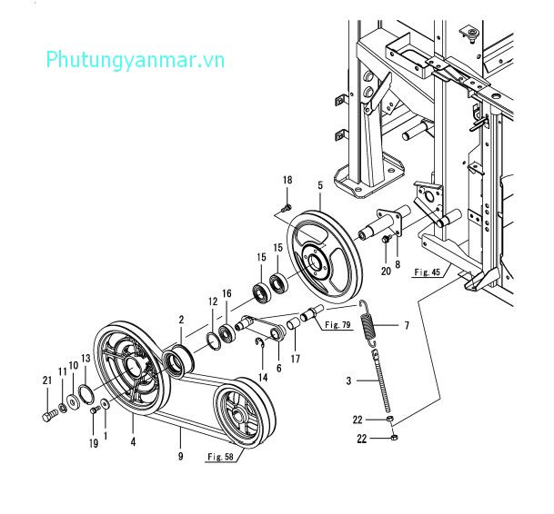 Dây đai bộ đếm